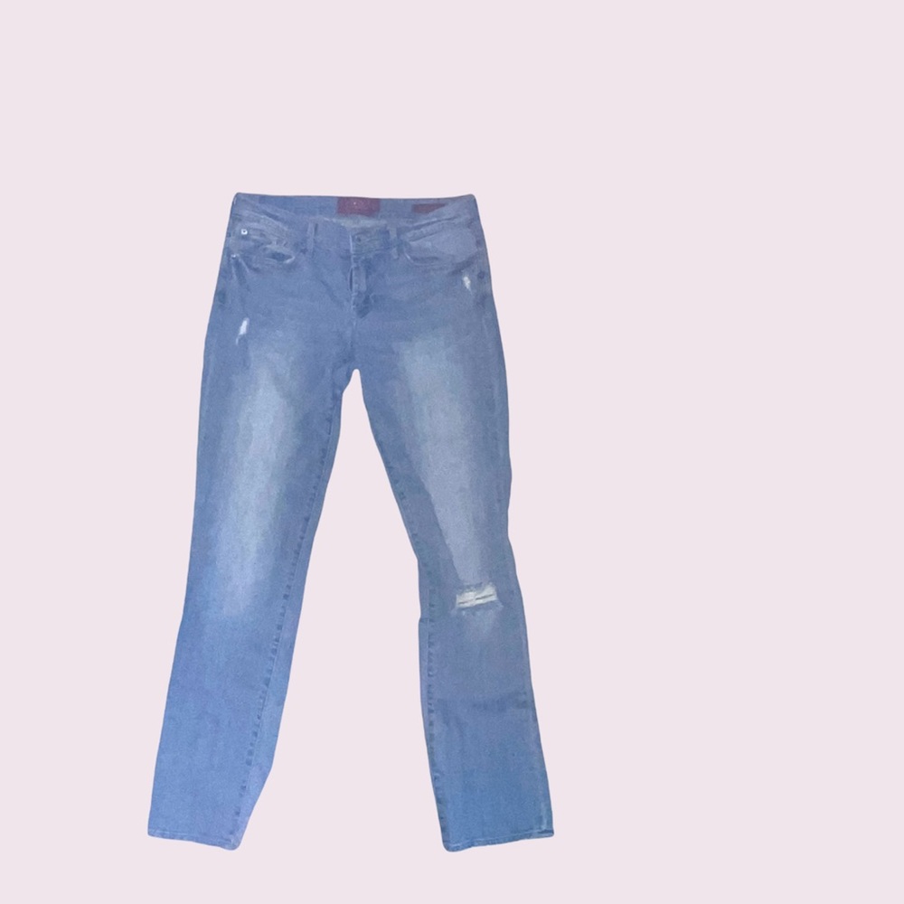 Lucky Brand Distressed/ Ripped Blue Jeans